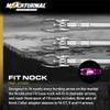 Nockturnal-S Lighted Nock for Arrows with .244 Inside Diameter Including Carbon Tech, Victory, Carbon Impact, Carbon Revolution, Easton, Beman and PSE Brands - Green One Pack, (Model: NT-312) view 2