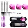 sanfeng Soft Tip Darts Set for Electronic Dart Board - 16g Darts Barrel Plastic Tip with 50 Rubber O-Rings + 6 Shafts + Extra 50 Replacement Soft Tips Accessories view 4