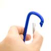 OnDepot 100 Pack of 3 inches Carabiner Spring Belt Clip Lot Snap Key Chain 75mm Aluminum Color, Black/Blue/Silver/Mix Color (Mix Color 3" (100 Pack)) view 4