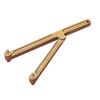 AMRS-335680-1 * Sea Dog Bronze Adjustable Deck Plate Key view 1