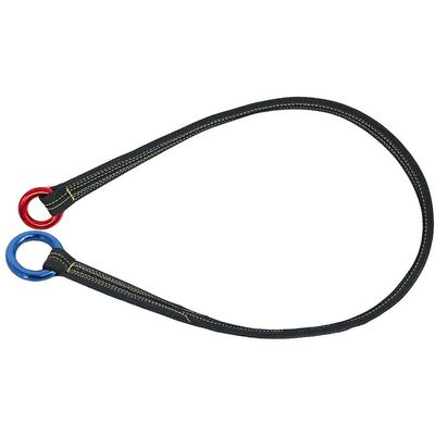 NewDoar Tree Arborist Friction Saver 22KN Climbing Cambium Saver Loop Belt Sling Retrievable Anchor Blue 43 inch