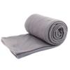 Ace Hunter Lightweight Compact Zippered Soft Warm Fleece Travel Blanket Camping Sleep Bag Adult Fleece Sleeping Bag Liner (Gray) view 2