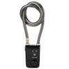 Security Lock, Combination Locks Cable Lock Secure Smart Keyless Anti-Theft Bluetooth Cable Lock, 80cm Lock Cable Waterproof 110dB Wire Rope Alarm Lock view 1