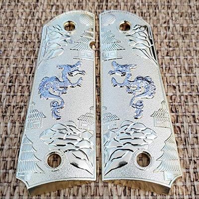 1911 Full Size Grips Dragon Ambi Safty Cut Grips