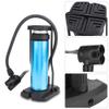 VGEBY1 Pump, Aluminum Alloy Foot Floor Pumps with Needle and Inflation Cone (Blue) view 3
