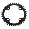 Alomejor Chain Ring Single Chainring 32T 34T 36T 38T 104 BCD Narrow Wide Chainrings for Bicycle Road Mountain BMX Fixie Track Fixed(38T Black) view 4