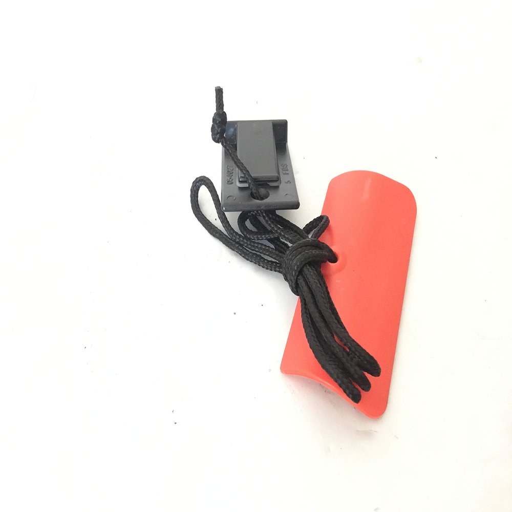 H.F Exchange Treadmill Magnetic Safety Key - Activation Switch Replacement Key for Running Machine - Round Magnet Key with Braided Cord & Clip P/N 301180 - Works with Pro-form 425 CT 795