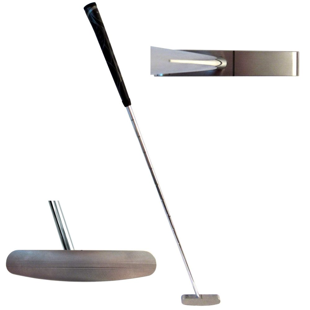 Bell Putters 2 Way Golf Putter 400g Toe Balanced with Winn Midsize Putter Grip and 35" Shaft