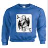 ALLNTRENDS Adult Sweatshirt Snow Card Popular Trendy Top (S, Royal Blue) view 1