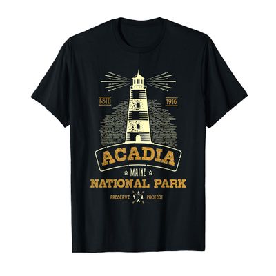 Vintage Acadia National Park T-Shirt