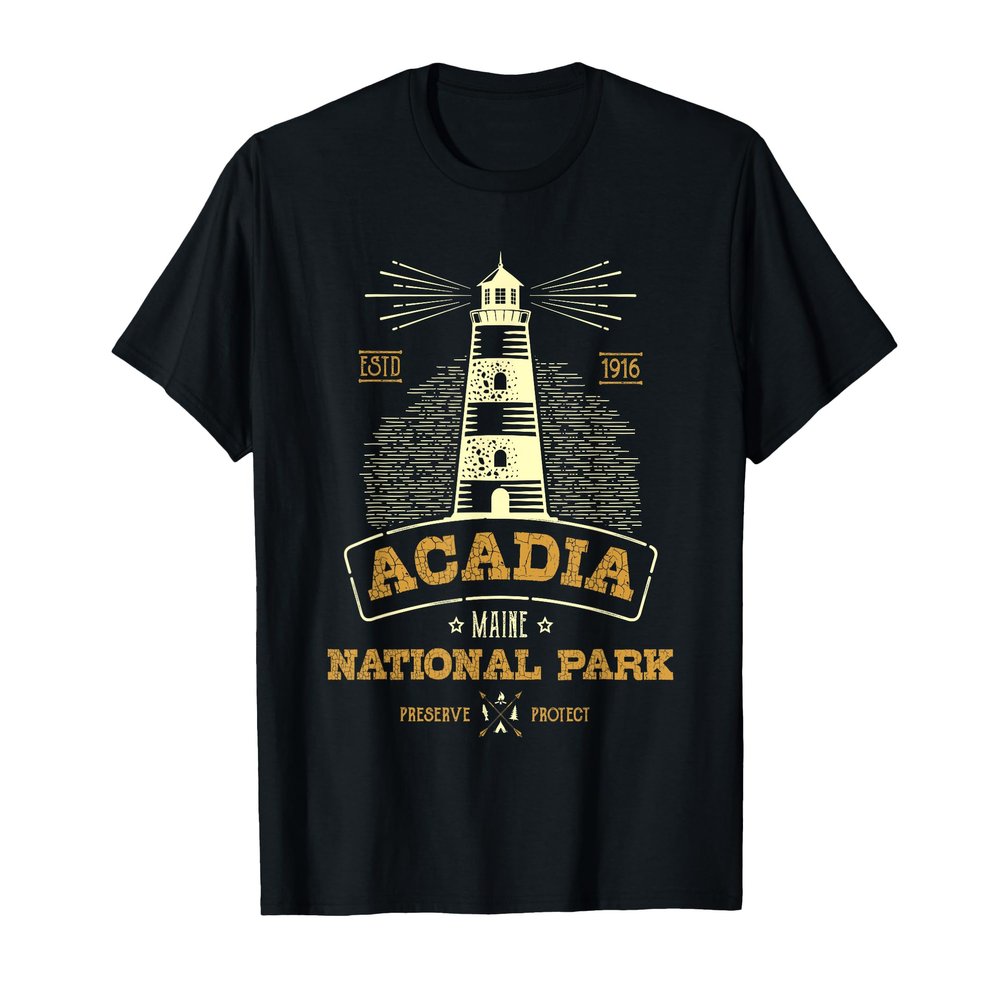 Vintage Acadia National Park T-Shirt