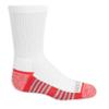 Fruit of the Loom boys Half Cushion Casual Sock, White Assorted, Shoe Size 3-9 US view 2