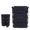 HWZ Tactical 9mm 5.56mm 7.62mm Pistol Magazine Pouch Tactical Fastmag Soft Shell Mag Carrier Hunting with Molle (5.56mm-Balck) view 2