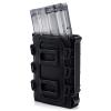 HWZ Tactical 9mm 5.56mm 7.62mm Pistol Magazine Pouch Tactical Fastmag Soft Shell Mag Carrier Hunting with Molle (5.56mm-Balck) view 3