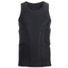 Topeter Protective Gear Guard Impact Underwear Sports Training Shirt Padded Football Jersey Vest Basketball Tank Tops (Black XL) view 1