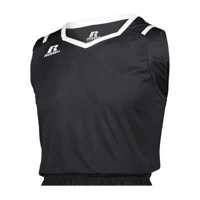 Russell Athletic Athletic Cut Men's Basketball Jersey Stealth/White 2XL