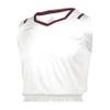 Russell Athletic Athletic Cut Men's Basketball Jersey White/Maroon L view 1