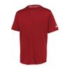 Russell Athletic Performance Two-Button Solid Jersey True Red S view 1