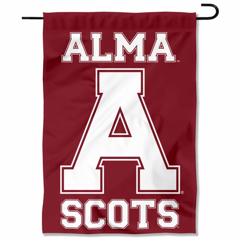 Alma College Scots Garden Flag