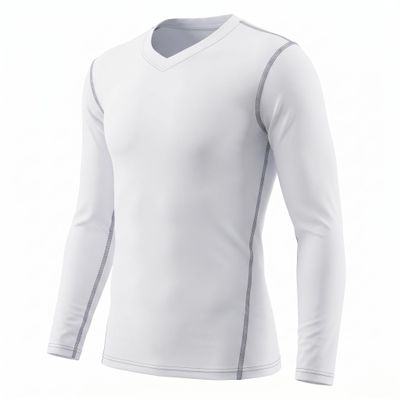 LANBAOSI Boys&Girls Long Sleeve Compression Soccer Practice T-Shirt