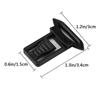 Helmtet Side Rails Quick Release Goggle Clip Airsoft Helmet Accessories for ARC Rail Equipped ACH/MICH/Helmet (Black) view 2