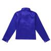 YONGHS Kids Boys Sparkly Sequins Hip Hop Performance Shirts Glittery Sequined Long Sleeve Spread Collar Dancewear Blue 8-10 view 4