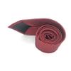 8CM Stylish Tie For Men Polyester Solid Stripes Ties For Wedding,Party,Daily Dress,Birthday'Gift (C12 red) view 4