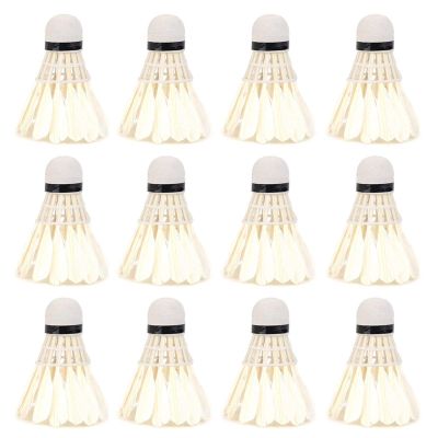 VGEBY 12Pcs Badminton Shuttlecocks, Badminton Ball Balls