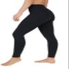 90 Degree By Reflex High Waist Fleece Lined Leggings with Side Pocket - Yoga Pants - Black with Pocket - Large view 4