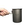Jolmo Lander Titanium Pot with Locking Handle 25oz/30oz (900ml/30oz) view 1