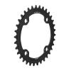Alomejor Chain Ring Single Chainring 32T, 34T, 36T, 38T 104 BCD Narrow Wide Chainrings for Bicycle Road Mountain BMX Fixie Track Fixed (34T-Black) view 4