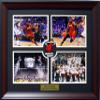 Framed Deluxe Basketball Miami 2012 Championship Collage SKU #3014 view 1