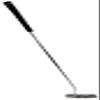Bell Putters Half Offset Golf Putter 360g Polish Chrome Finish Right-Handed/RH with Winn Jumbo/Oversize Putter Grip and 34" Shaft view 2