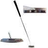 Bell Putters Non/No Offset Golf Putter 360g Polish Chrome Finish Right-Handed/RH with Winn Midsize Putter Grip and 34" Shaft view 1