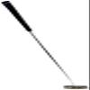 Bell Putters Non/No Offset Golf Putter 360g Polish Chrome Finish Right-Handed/RH with Winn Midsize Putter Grip and 34" Shaft view 2