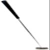 Bell Putters Non/No Offset Golf Putter 360g Polish Chrome Finish Right-Handed/RH with Winn Jumbo/Oversize Putter Grip and 34" Shaft view 2