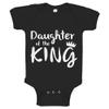 Indica Plateau Daughter of the King Black 12 Month Cotton One-Piece Infant Baby Romper view 1