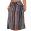 Urban CoCo Women's Stylish Spandex Comfy Fold-Over Flare Long Maxi Skirt (XL, 6) view 1