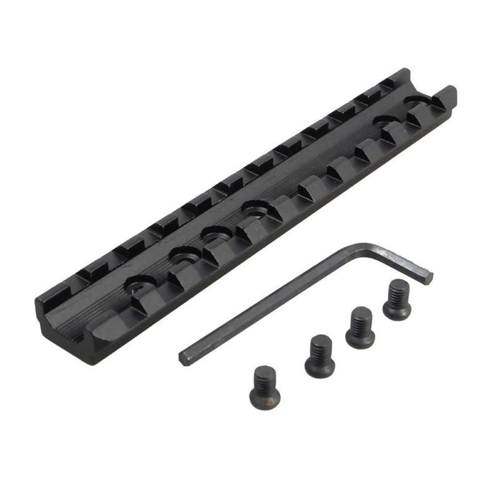 HIGOO Low Profile Top Rail Picatinny/Weaver Scope Mount 11 Slots for Marlin Lever Action with Wrench