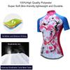 Women's Cycling Jersey Bike Short Sleeve Tops Quick Dry Bicycle Clothing for Sport view 3