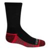 Fruit of the Loom boys Half Cushion Casual Sock, Black Assorted, 9-2.5 US view 2