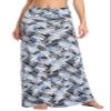 EXCHIC Women's Boho Flod Over Long Maxi Skirt Elastic High Waisted Long Skirts for Women (4, Large) view 4