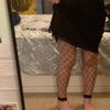 Abberrki Womens Sexy Fishnet Footless Tights High Waisted Net Footless Leggings (Footless # 1) view 2