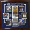 Framed Deluxe Basketball Coack K- 903 and Kounting NCAA Record Wins Collage SKU #3011 view 1