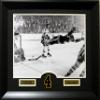 Framed Deluxe Hockey Bobby Orr Goal Large SKU #4020 view 1