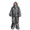 Adult Camping Wearable Sleeping Bag Jacket with Feet and Sleeves, Warm Waterproof Windproof Sleeping Suit for Camping, Hiking and Outdoors,Compression Sack Include,M view 1