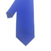 Men's New Striped Jacquard Ties Trad Solid Color Necktie Business Tie, Wedding Tie (A10 royal blue) view 4