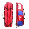 LEONARK Fencing Draw-bar Wheel Bag for Epee Saber and Foil - Trolley Case for Fencing Sword Suit and Mask - Storage Bag for Both Adult and Child Fencers (Oster Red) view 1