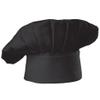 Hyzrz Chef Hat Set of 2 Pack Adult Adjustable Elastic Baker Kitchen Cooking Chef Cap (Black) view 2