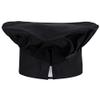 Hyzrz Chef Hat Set of 2 Pack Adult Adjustable Elastic Baker Kitchen Cooking Chef Cap (Black) view 3